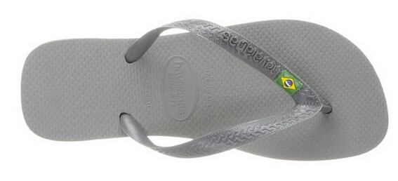 巴西国旗系列男士经典款人字拖鞋