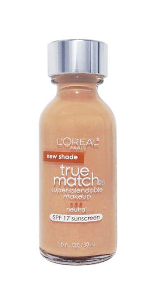 17  L'Oreal True Match 保湿粉底液 SPF17