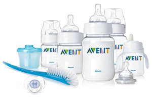 4 BPA Free Infant Starter Gift Set 新生儿奶瓶套装