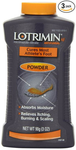 Lotrimin Antifungal Powder for Athlete's Foot,