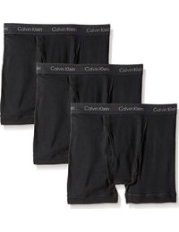 18 Calvin Klein Men's 3-Pack Cotton Classic Boxer Brief