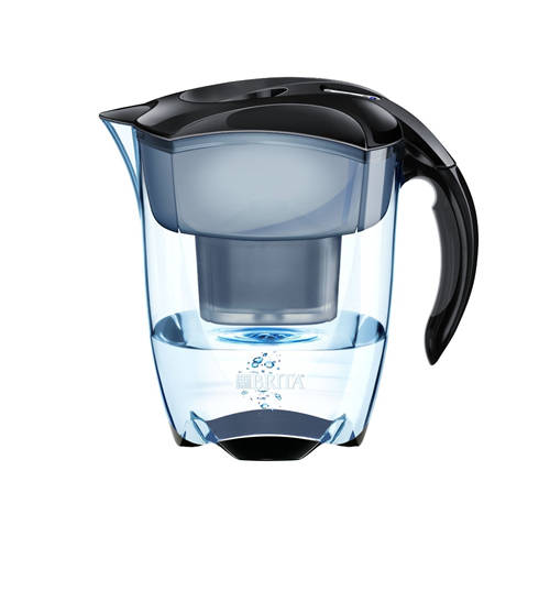 BRITA Elemaris Water Filter Jug - 3.5 L, Black