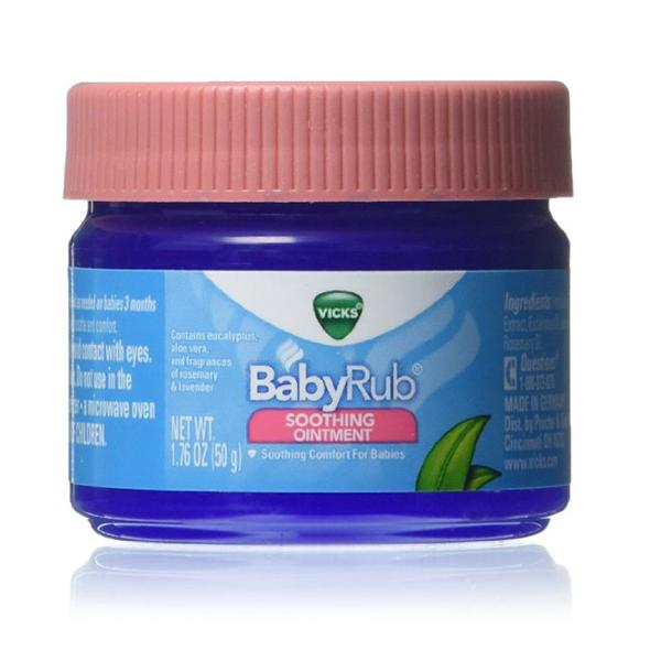 Vicks BabyRub Soothing Vapor Ointment 