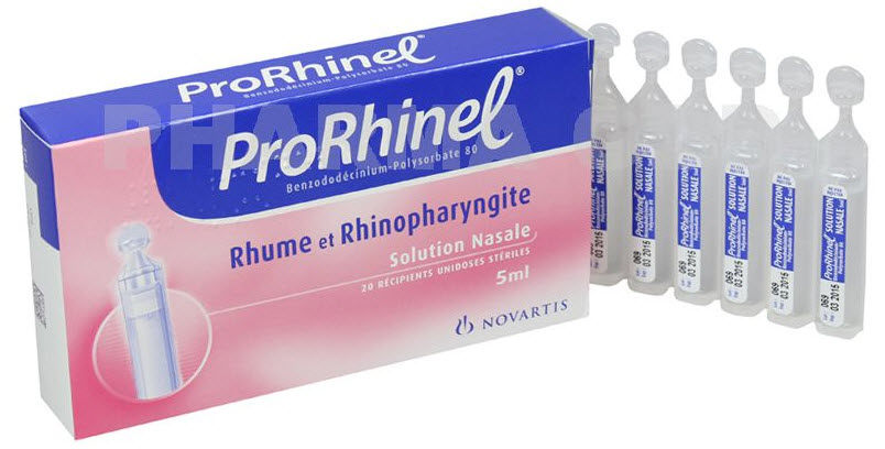 2.1 滴管型清洗海盐水 ProRhinel solution nasale dosettes