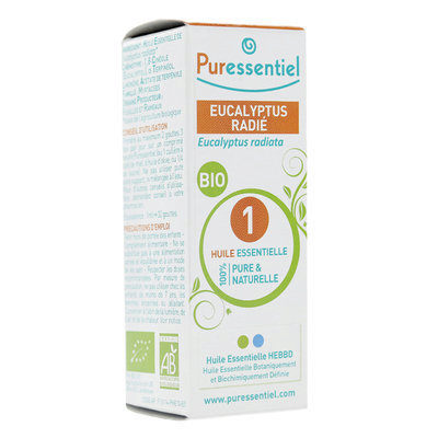 2.4 有机澳洲尤加利树精油BIO PURESSENTIEL EXPERT l'Eucalyptus radié BIO 10ML