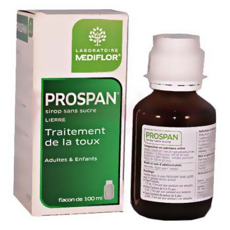 3.1 PROSPAN常春藤天然止咳糖浆 Prospan sirop pour la toux - 100 ml