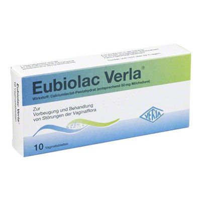 19 Eubiolac Verla阴道乳酸片10片