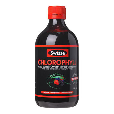 5 Swisse Ultiboost Chlorophyll Mixed Berry 500ml