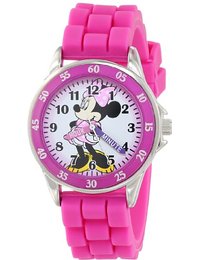 4 Disney Kids' MN1157 Minnie Mouse Pink Watch with Rubber Band