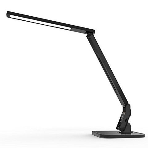 LAMPAT Dimmable LED Desk Lamp, Black