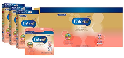 Enfamil A.R. Baby Formula - 118.1 oz Powder Combo Pack