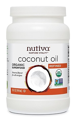 Nutiva Organic Coconut Oil, Refined