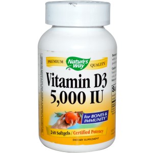 Nature's Way 维生素D3 500IU