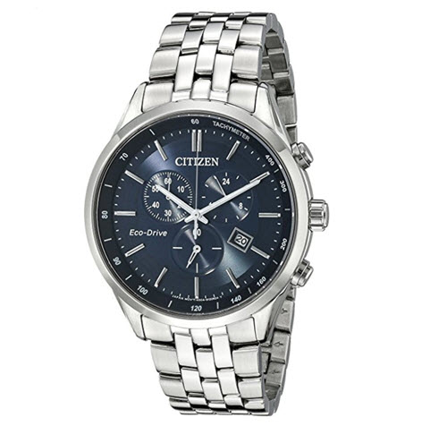 Citizen Men's AT2141-52L Silver-Tone Stainless Steel Watch with Link Bracelet