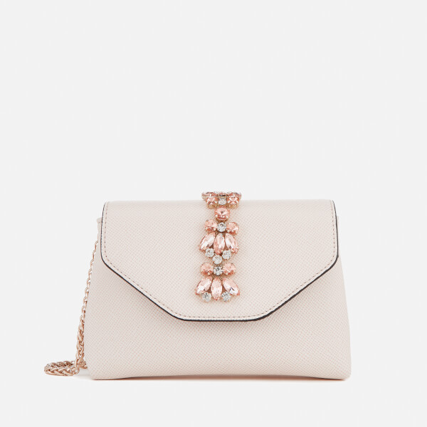 DUNE WOMEN'S SABRINA-MICRO CROSS BODY BAG - NUDE