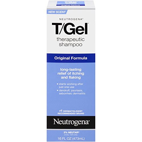 Neutrogena T/Gel Therapeutic Shampoo Original Formula, Dandruff Treatment, 16 Fl. Oz.