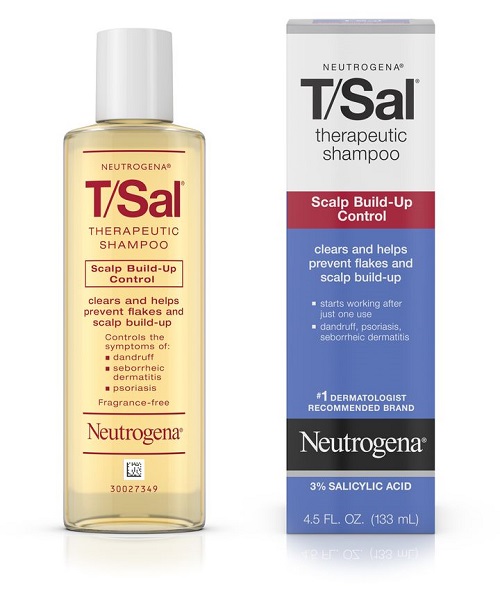 Neutrogena T/Sal Therapeutic Shampoo, Scalp Build-Up Control 