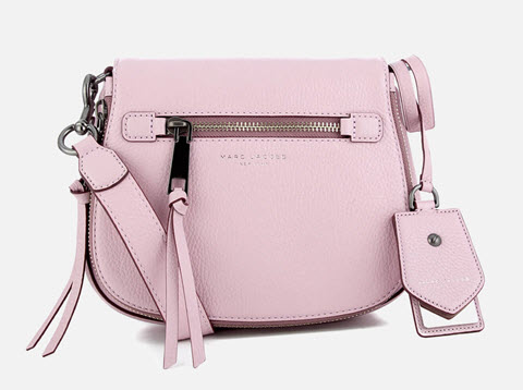 Marc Jacobs Women's Recruit Small Nomad Saddle Bag - Pale Lilac
