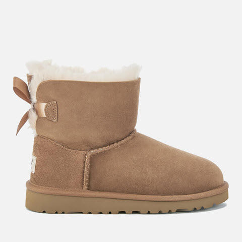 UGG Kids' Mini Bailey Bow Boots - Chestnut