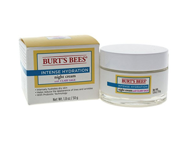 Burt's Bees Intense Hydration Night Cream, 1.8 Ounces