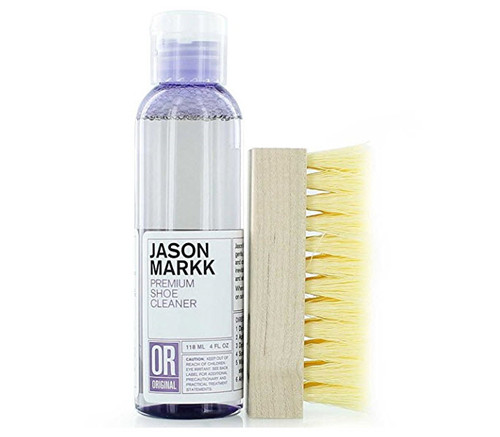 Jason Markk Premium Shoe Cleaner Brush and Solution