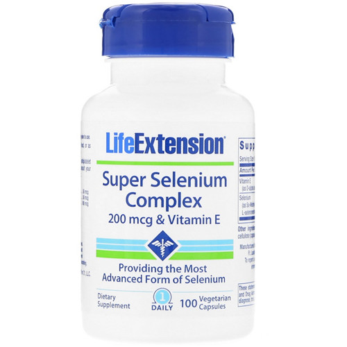 5 Life Extension, 超级硒复合物，100粒素食胶囊