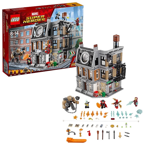 LEGO Marvel Super Heroes Avengers Infinity War Sanctum Sanctorum Showdown 76108 Building Kit (1004 Piece)