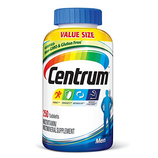 Centrum Men (250 Count) MultivitaminMultimineral Supplement Tablet, Vitamin D3