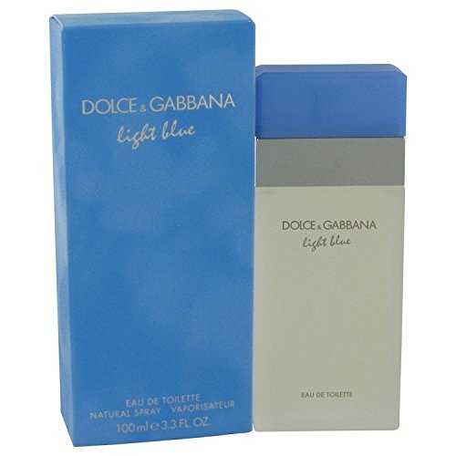 Dolce & Gabbana Eau de Toilettes Spray, Light Blue, 3.3 Fluid Ounce
