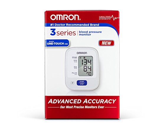 Omron 3 Series Upper Arm Blood Pressure Monitor (14 Reading Memory)