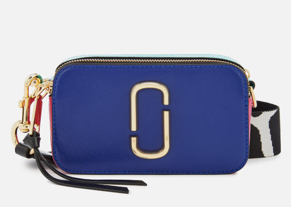 Marc Jacobs Women's Snapshot Cross Body Bag - Academy BlueMulti