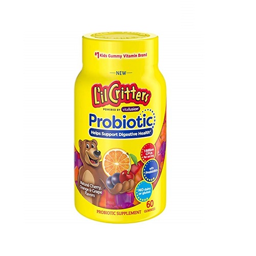 Lil Critters Kids Probiotics Gummies, 60 Count