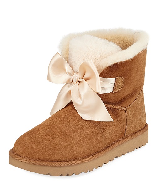 UGG Australia Gita Bow Mini Boots