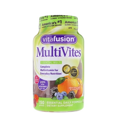 VitaFusion, MultiVites, Natural Berry, Peach & Orange Flavor, 150 Gummies