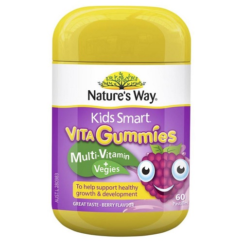 Nature's Way Kids Smart Vita Gummies Multi Vitamin & Vegies 60 Gummies